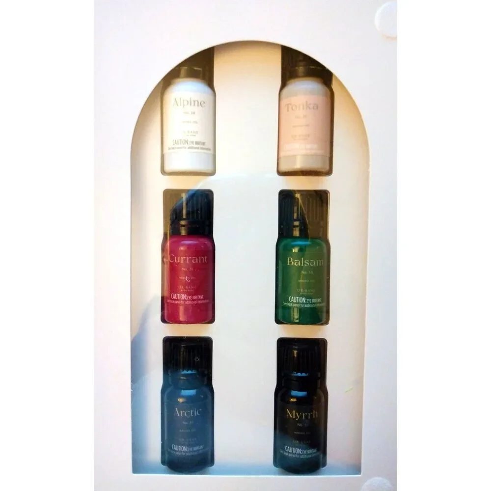 Jolie Essential Oil Set - 6 Aromatherapy Oils